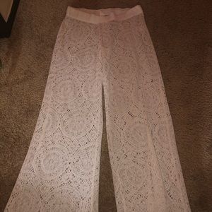 Boohoo beach pants lace